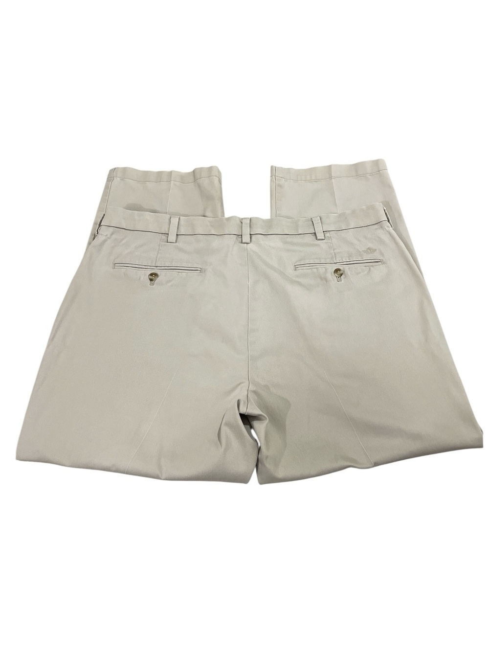 Dockers Mens Classic Fit Flex Comfort Chino Pants Color Beige Khaki, Size 40x29 - Picture 4 of 13